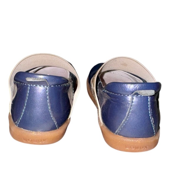 BOBUX delight navy mary Jane baby first walkers girl’s shoes size 23 7 - Picture 8 of 15